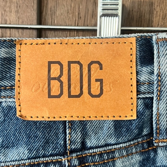 BDG Urban Outfitters Bow Fit Jean – Checkerboard Print Size 29/30 EUC - Picture 6 of 10